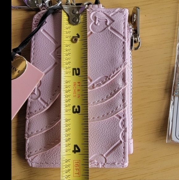Juicy Couture Pink Card Holder and JC Bee Earring Set - Picture 7 of 7